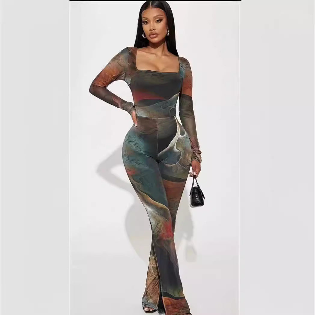 AllureMesh Jumpsuit