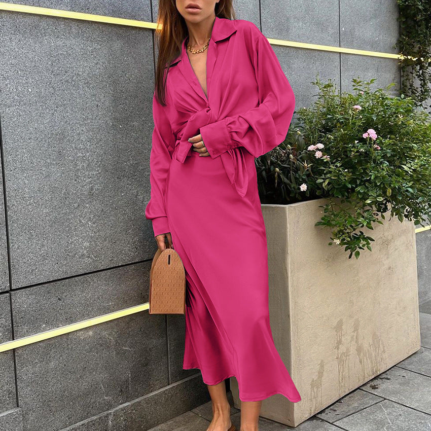 Parisian Grace Satin Set