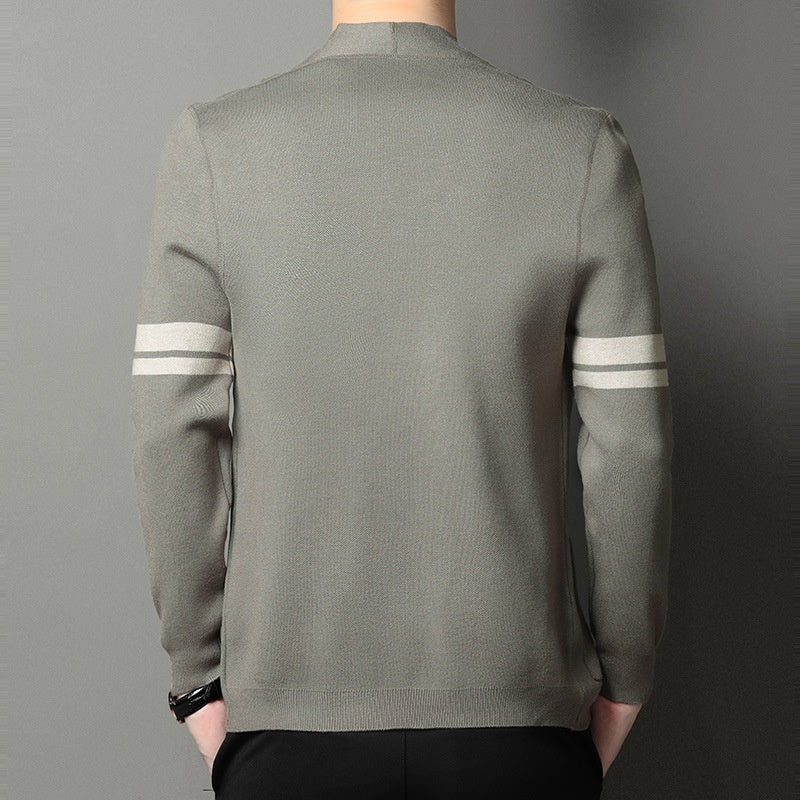 Men’s Blended Jacquard Sweater