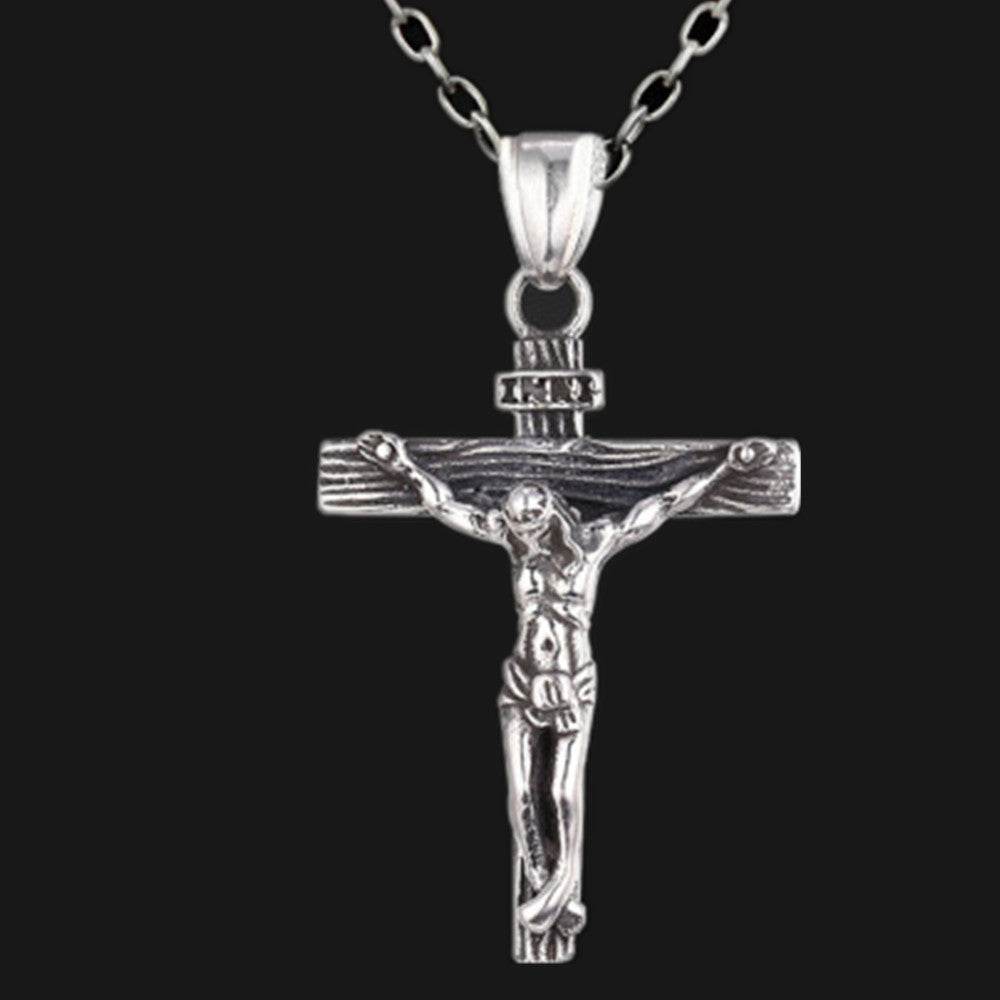 Men's Gold-Plated Cross Necklace - Subtle Shine Jewelry Co.