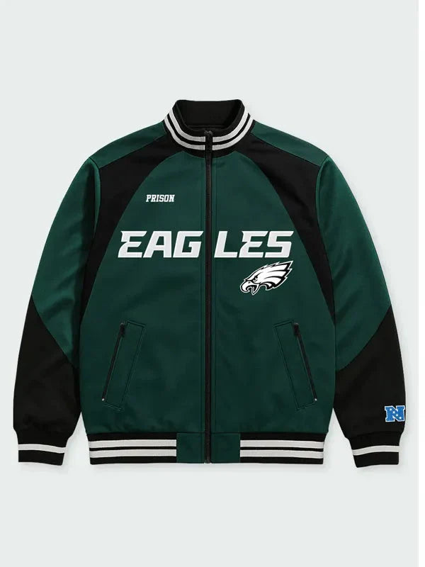 NFL Philadelphia Eagles Green Bomber Jacket