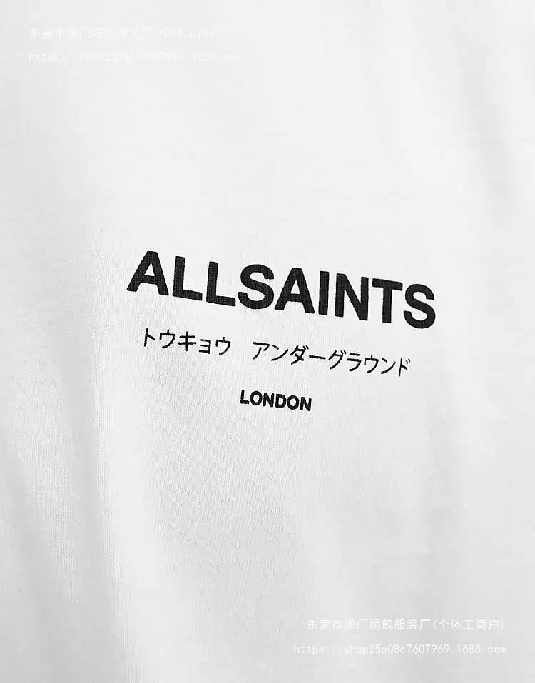 All Saints Essential Edge Unisex Cotton Luxe Tee