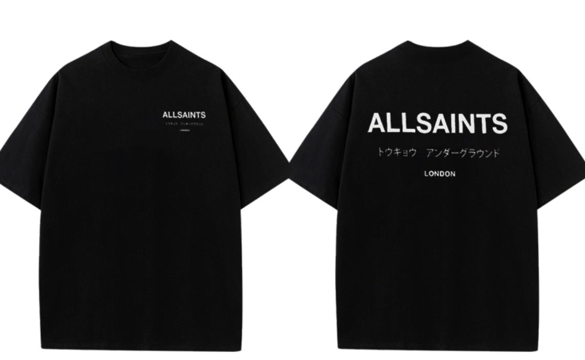 All Saints Essential Edge Unisex Cotton Luxe Tee