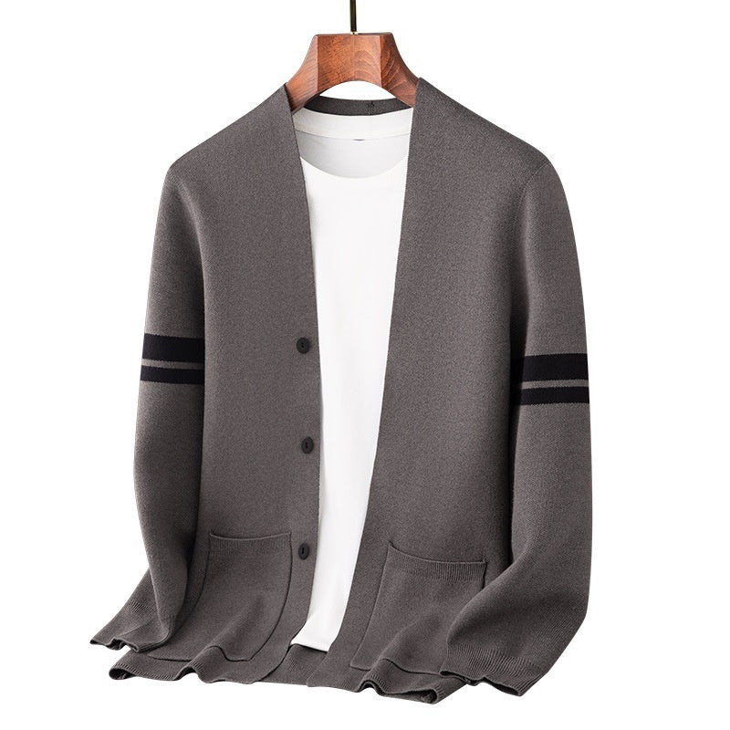 Men’s Blended Jacquard Sweater