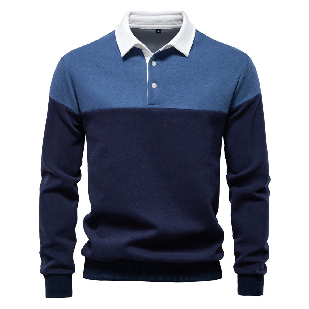 Men's Casual Polo Collar Shirt