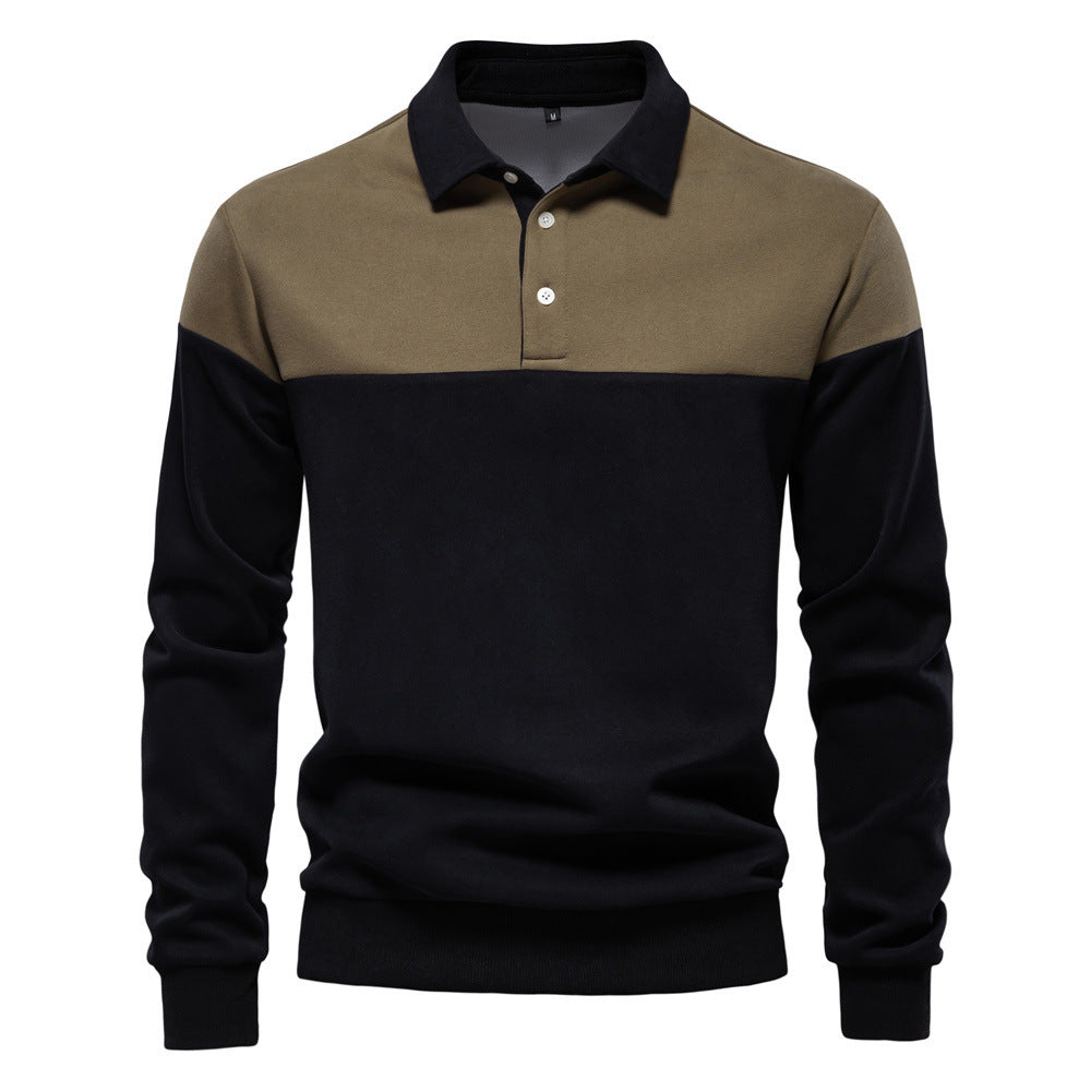Men's Casual Polo Collar Shirt