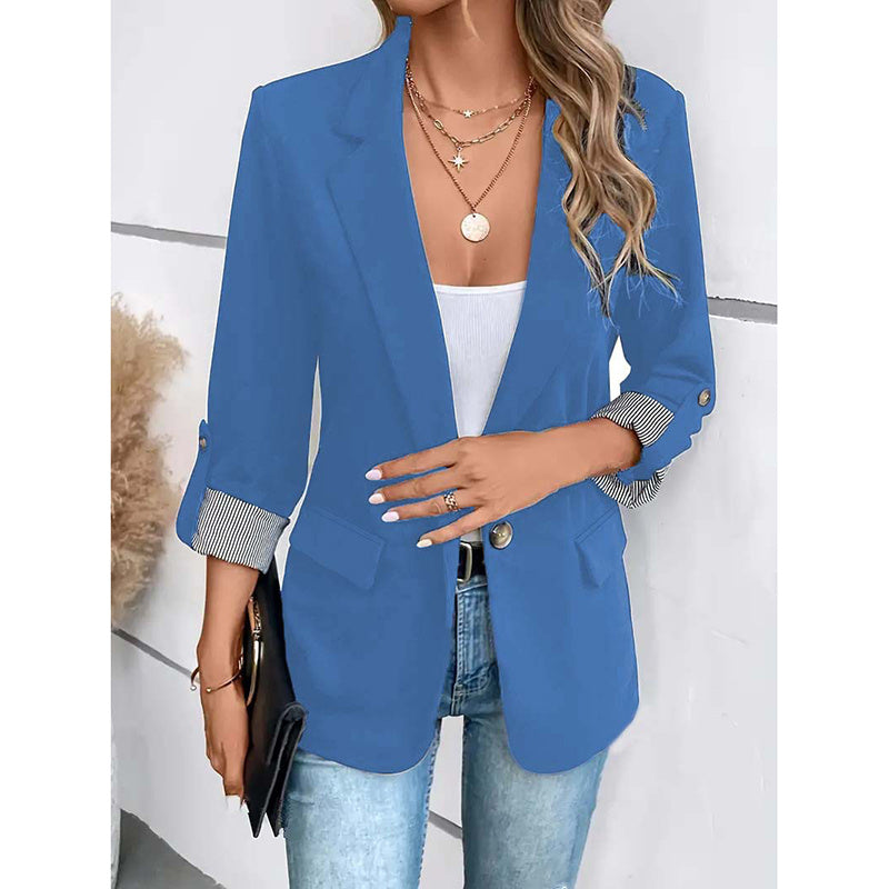 Casual Open Front Blazer